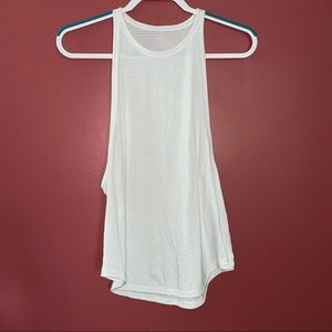 Lululemon White High Neck Top
